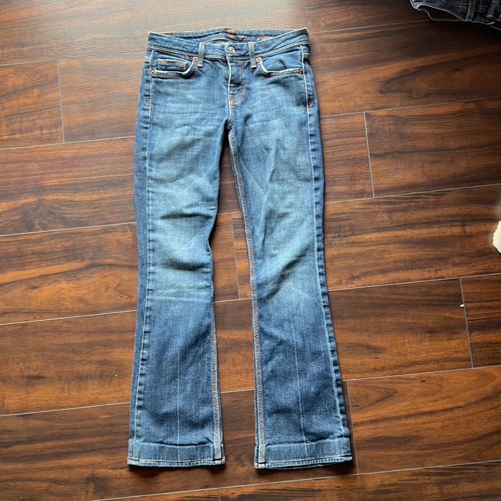 7 For All Mankind Low Rise Jeans